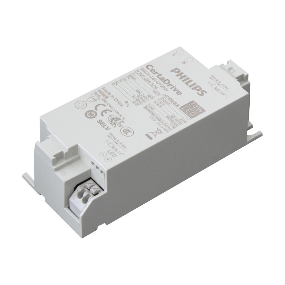 CERTADRIVE LED DRIVERS 34W 0.8A 42V 230V